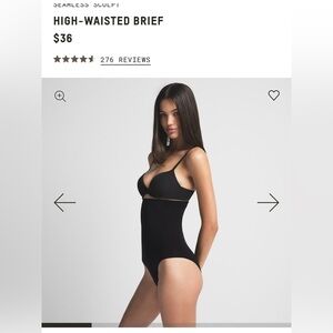 Skims seamless sculpt HIGH-WAISTED BRIEF